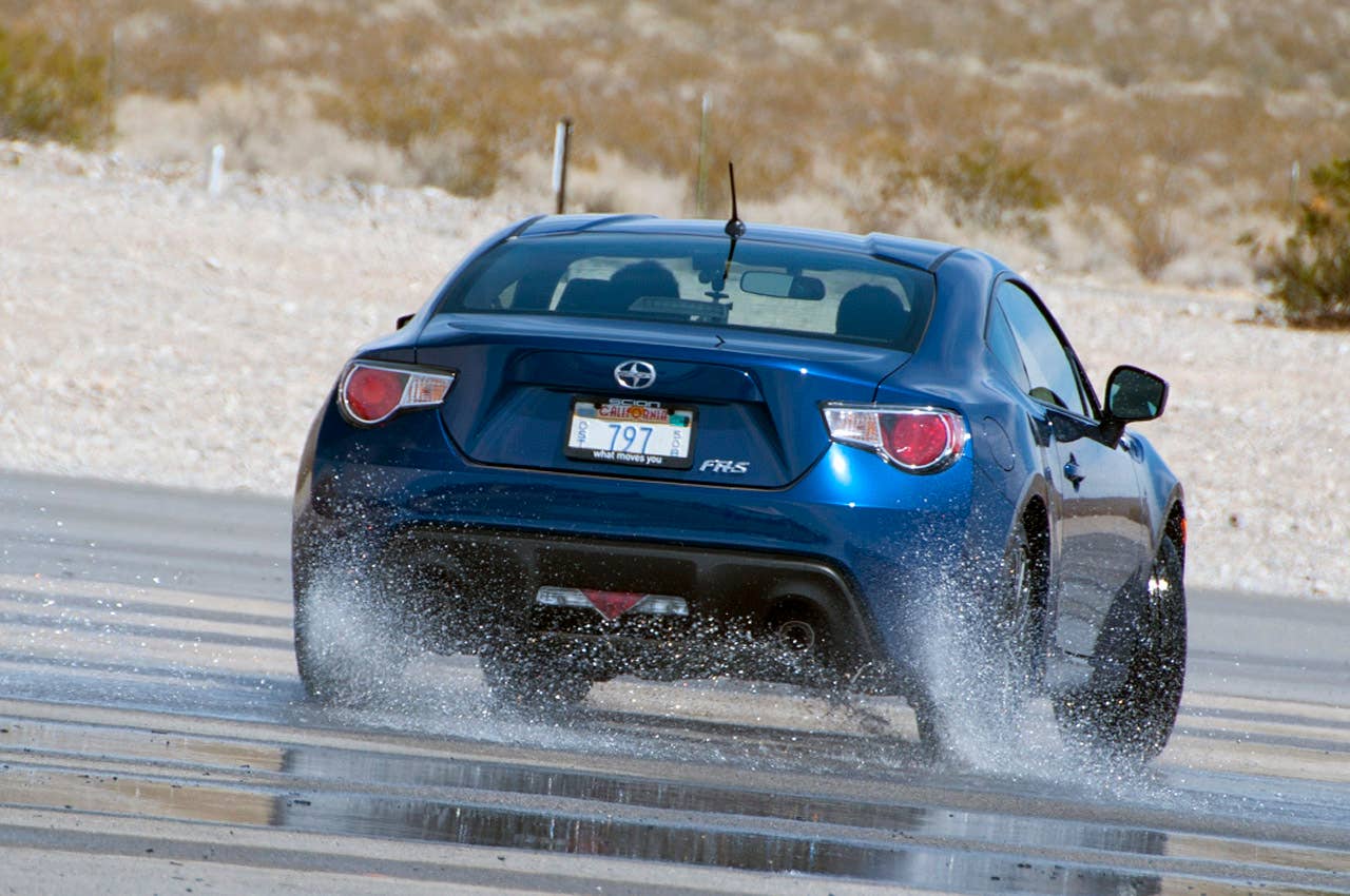 2013 Scion FR-S driving