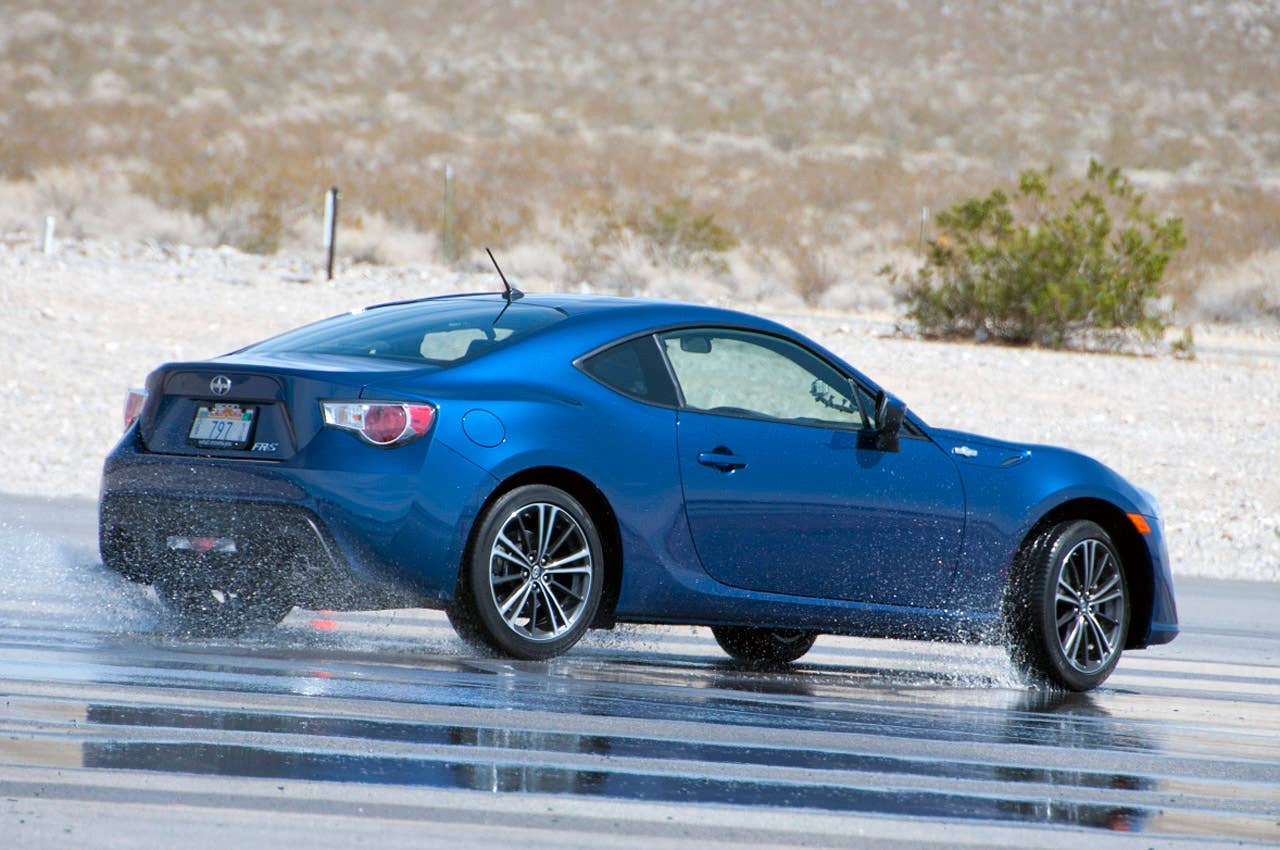 2013 Scion FR-S driving