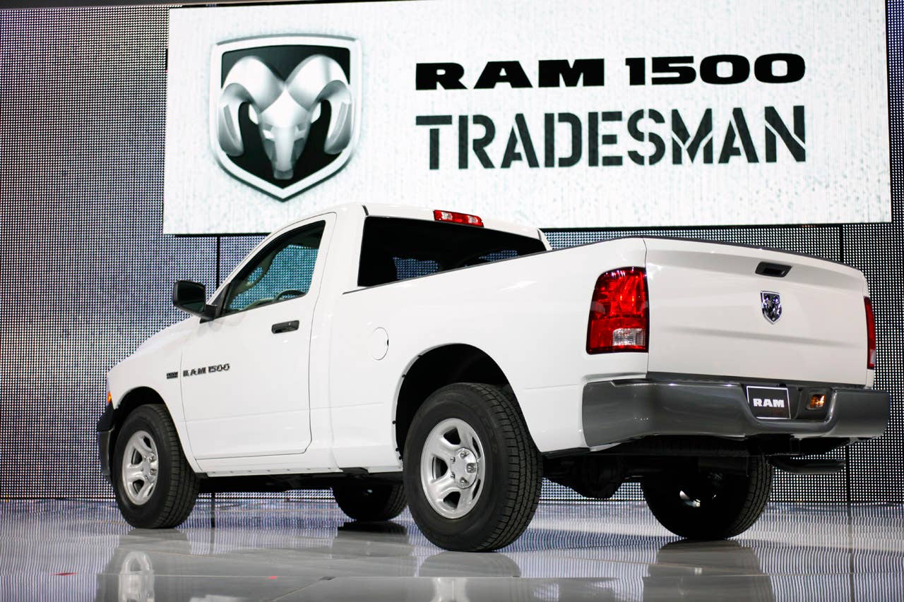 2011 Ram Truck 1500 Tradesman rear 3/4