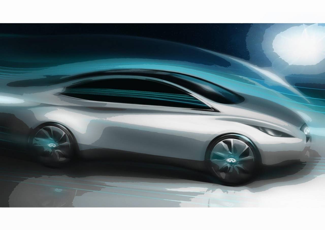 Infiniti EMERG-E Concept teasers