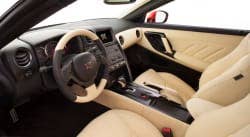 2015 Nissan GT-R interior