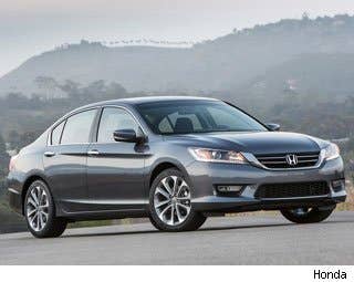 MSRP: $21,680 - $33,430 Invoice: $19,849 - $30,567 Fuel Economy: 24 mpg City, 34 mpg Highway  Honda had two cars in the top five best-seller list. The Accord consistently sells well, ranking most often as the second-best-selling sedan on the market. 2011 was a tough year for the Accord, due to the March 2011 tsunami that ruined production for much of the remaining year. So that makes sales of the Accord look like they skyrocketed in 2012– up 40.8 percent.  But in reality, it's just because the Accord had such a bad year in 2011 that its numbers look so impressive in 2012.  The Accord was recently redesigned for 2013. Redesigns often ignite interest again in models, which means the Accord could be looking at another solid year in 2013.  Research the Honda Accord  Honda Accord Photos & Information Honda Accord Best Deals Honda Accord Local Dealer Price Quote