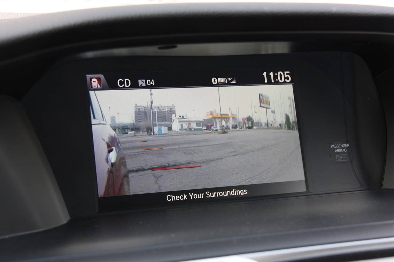 2013 Honda Accord Coupe Lane Watch system