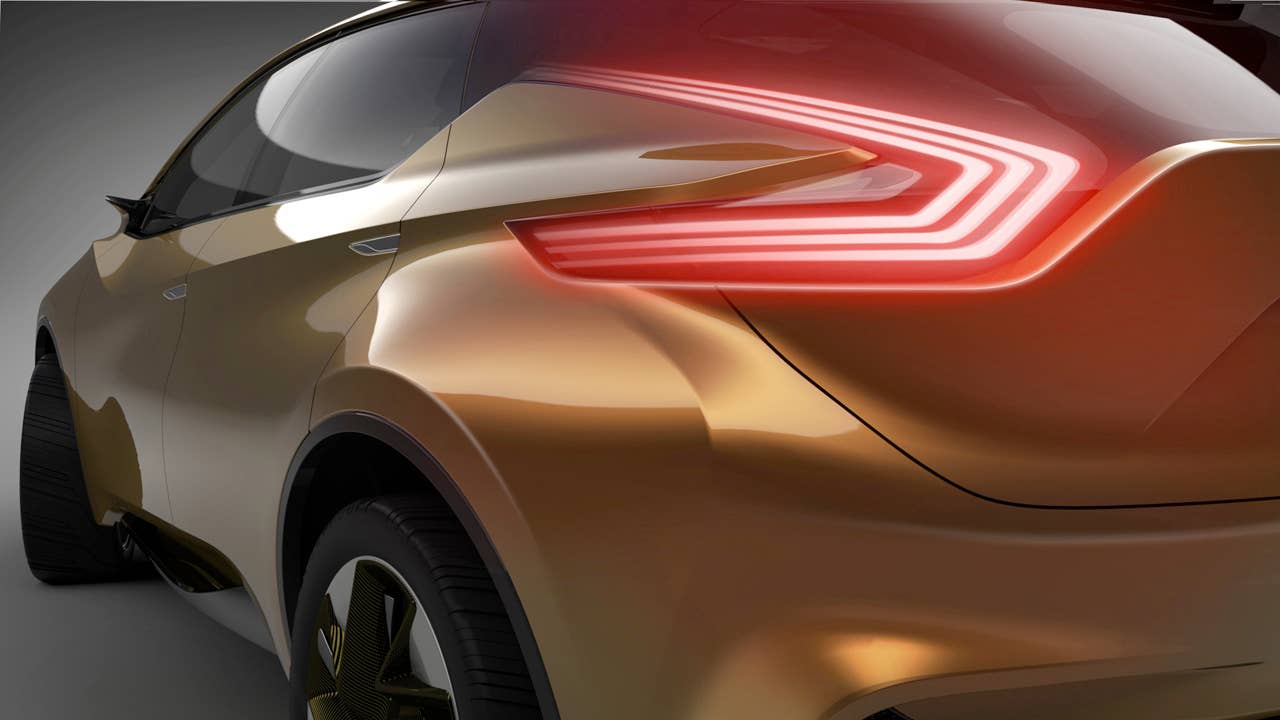 With its boldly futuristic aerodynamic styling and fuel-efficient hybrid-electric powertrain, the Nissan Resonance concept proposes an all-new dynamic and edgy design that once again leads the trend for the crossover category.