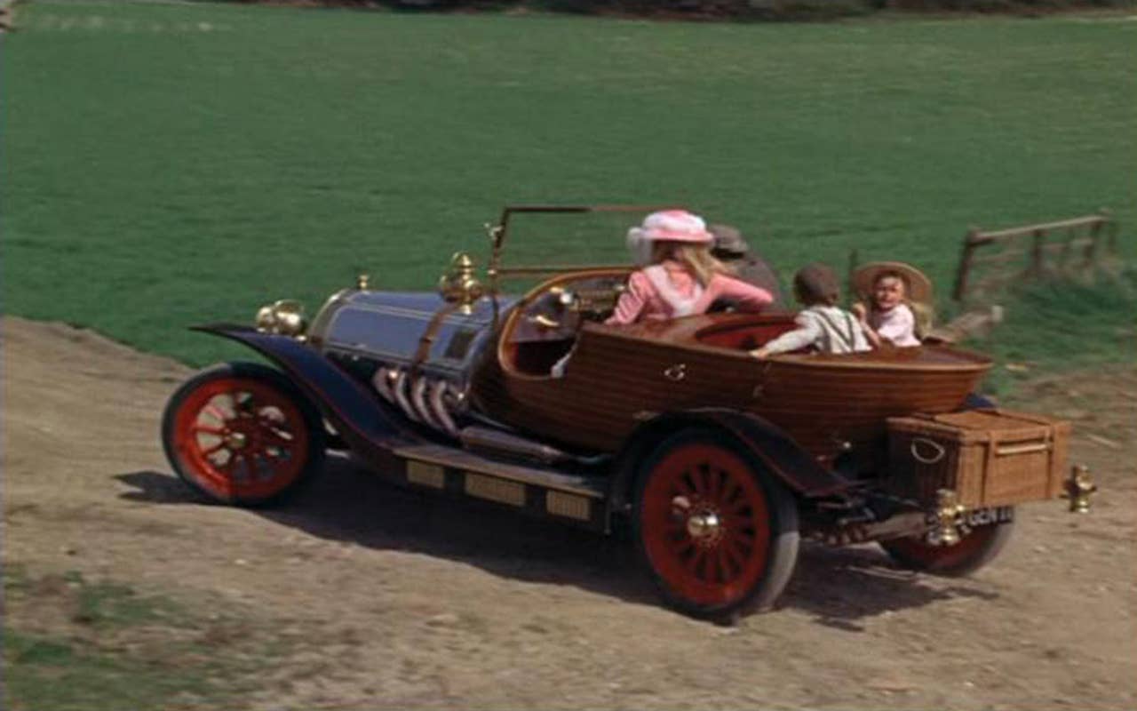Chitty Chitty Bang Bang rear