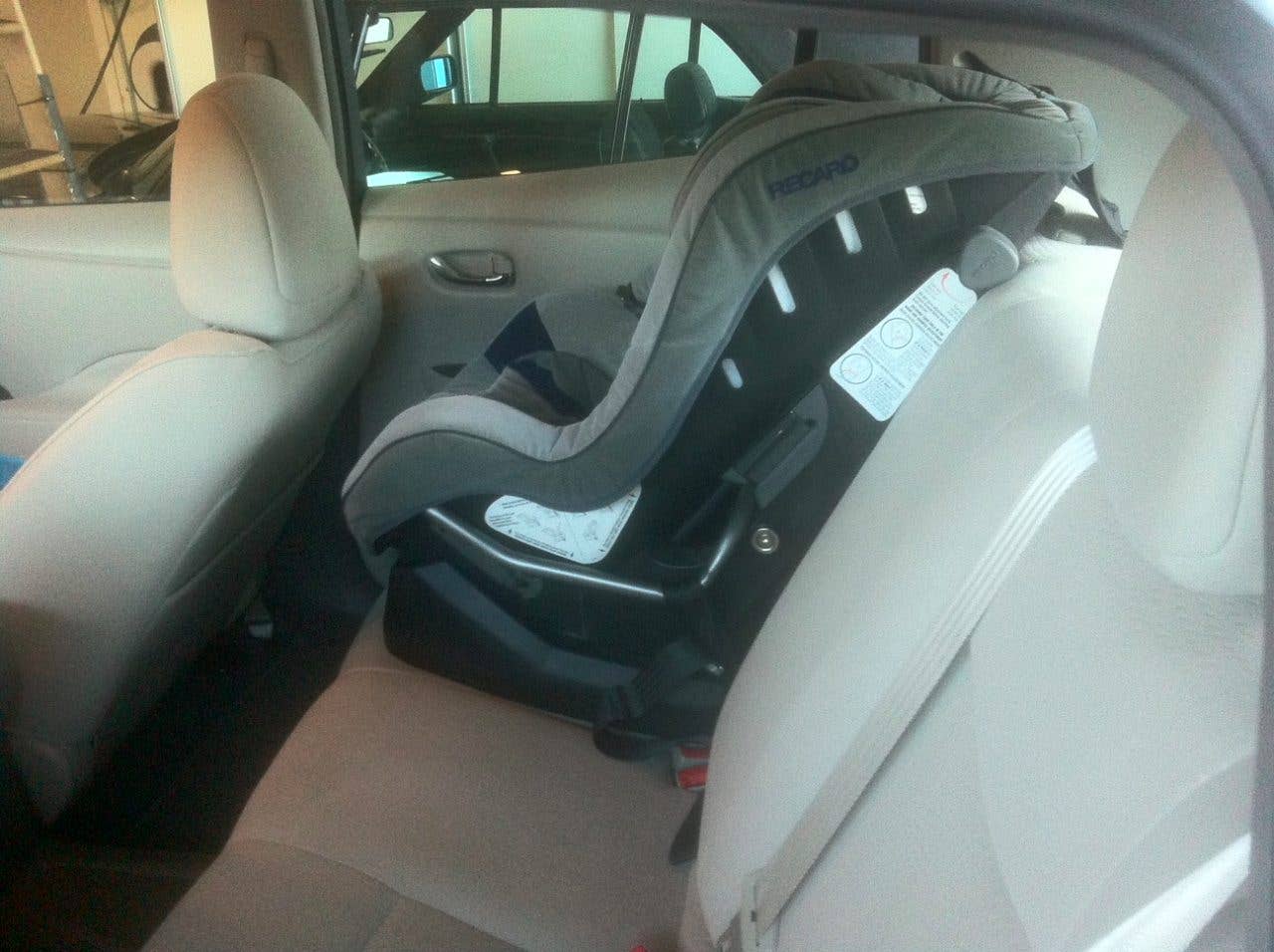 Nissan Leaf child seat