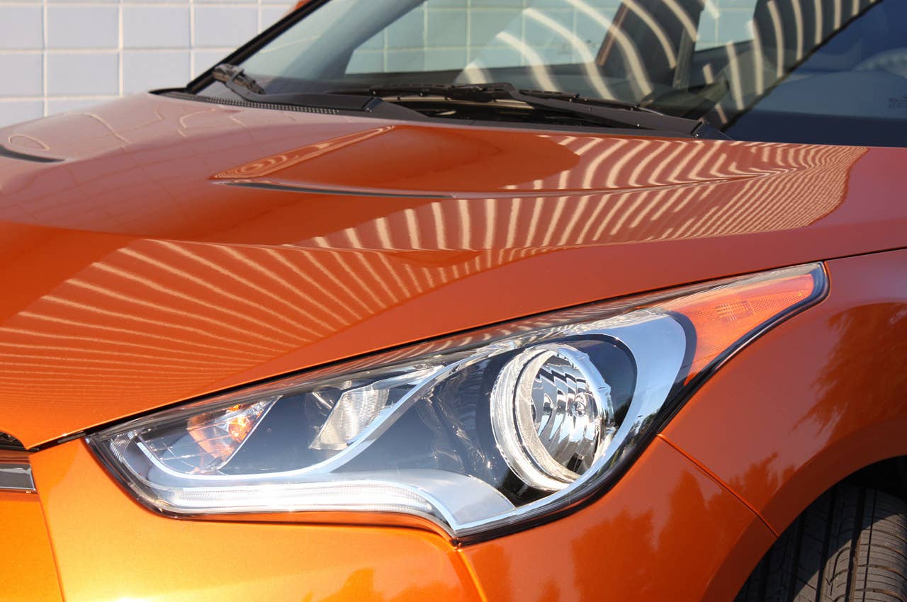 2012 Hyundai Veloster headlight