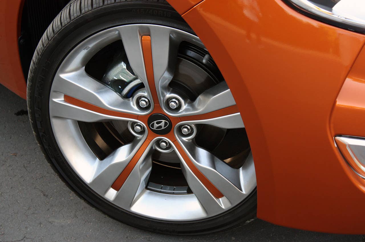 2012 Hyundai Veloster wheel