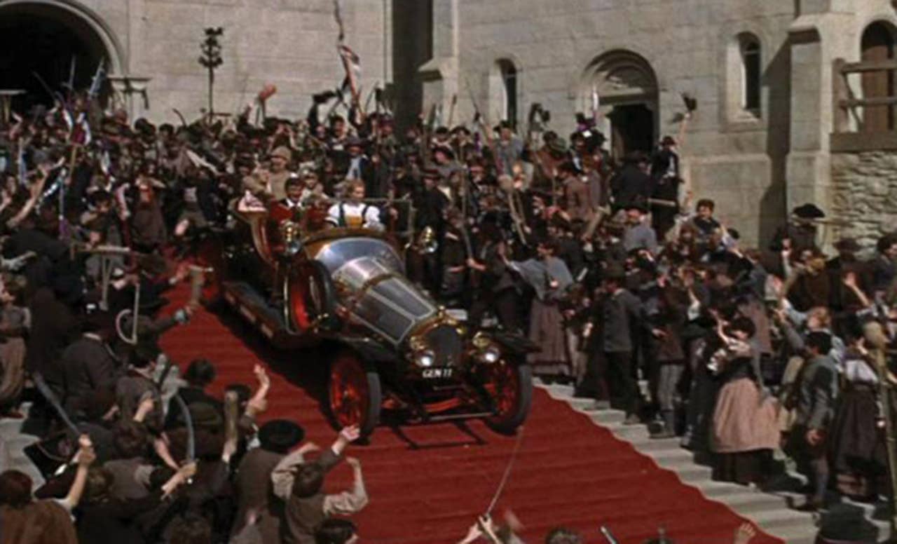 Chitty Chitty Bang Bang stairs