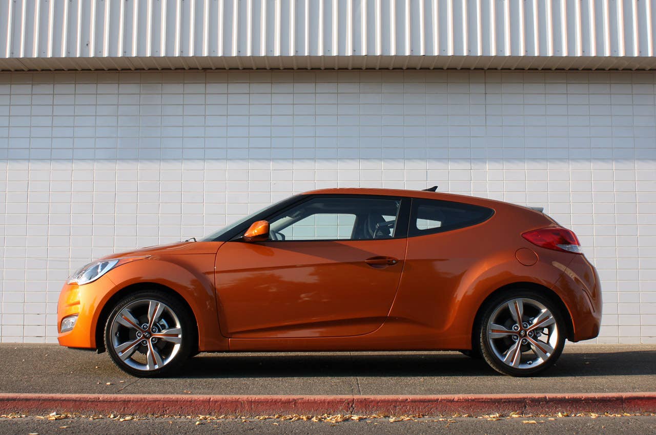 2012 Hyundai Veloster side view