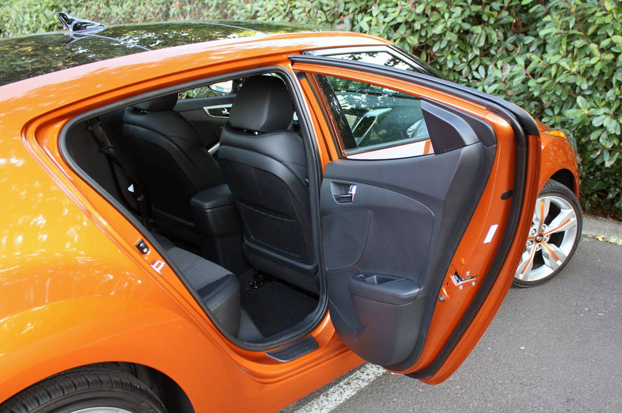 2012 Hyundai Veloster third door