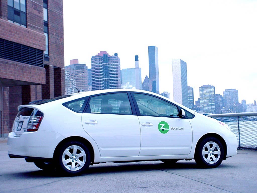Zipcar prius