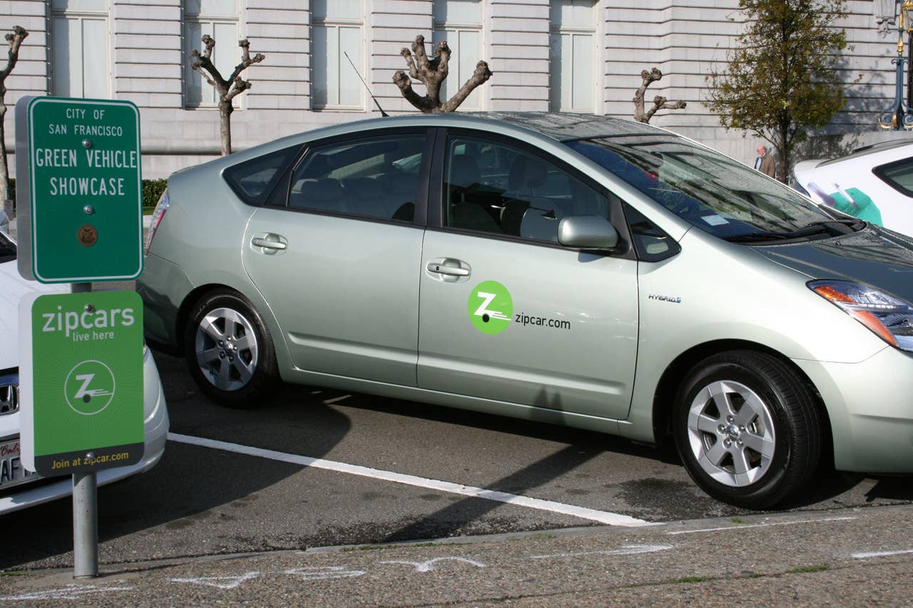 Zipcar prius