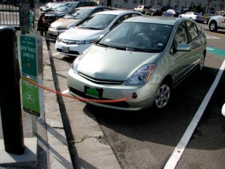 Zipcar prius
