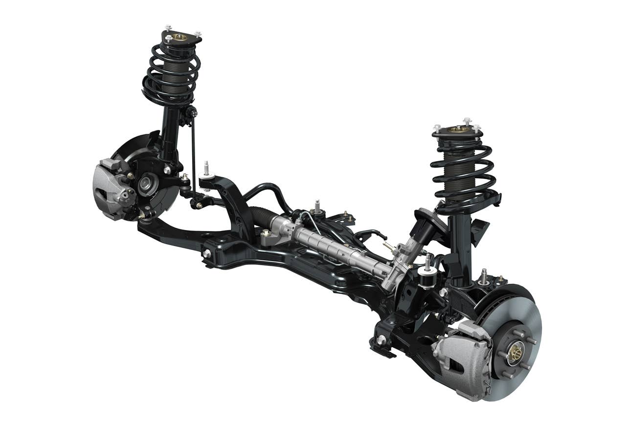 2012 Mazda3 front suspension