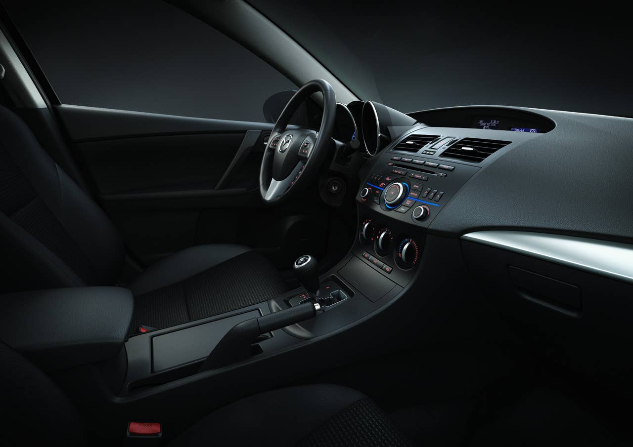 2012 Mazda3 SKYACTIV interior 6AT