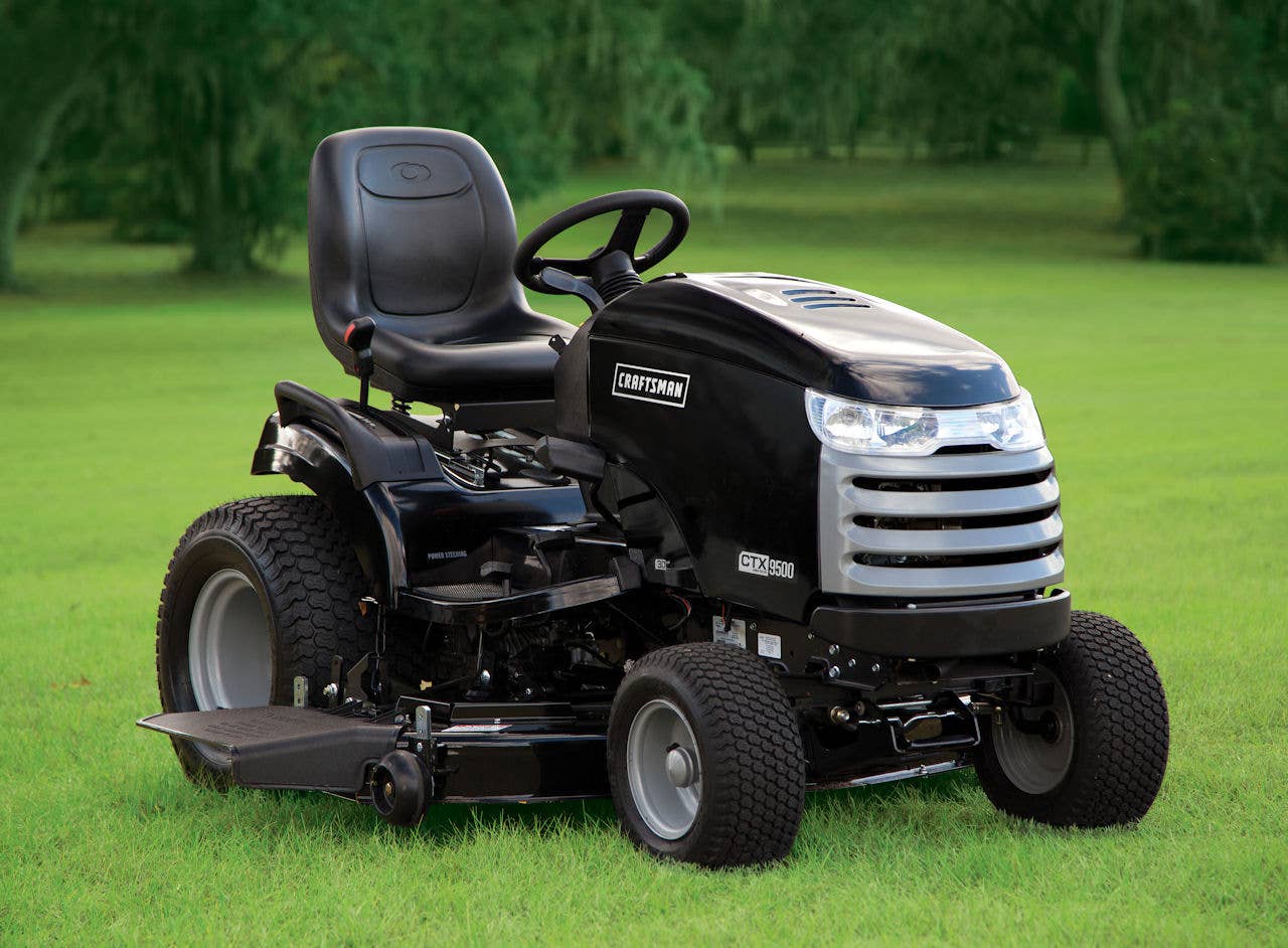 The new premium lawn tractor series from Craftsman.