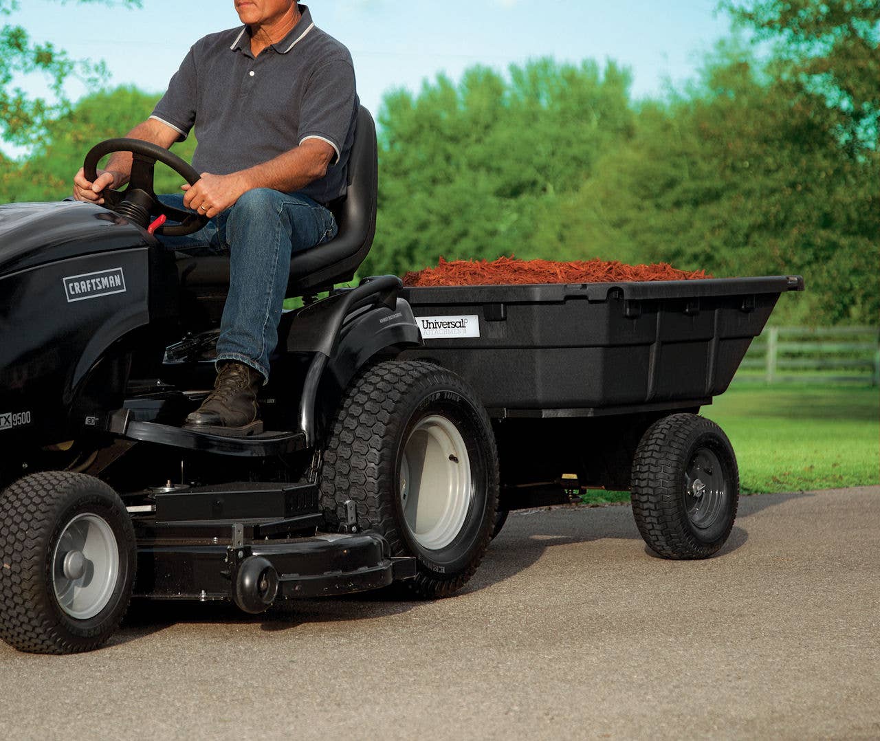 The new premium lawn tractor series from Craftsman.