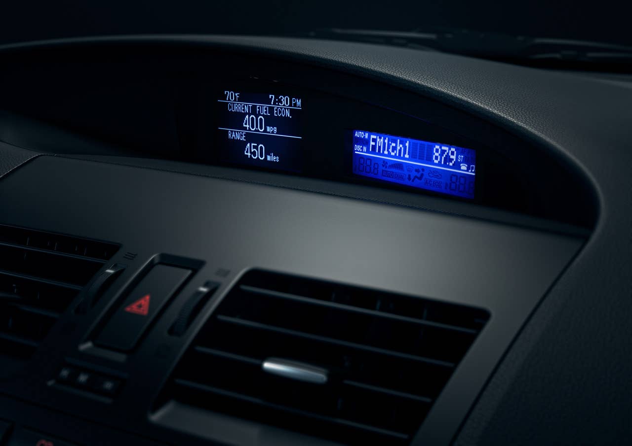 2012 Mazda3 SKYACTIV interior