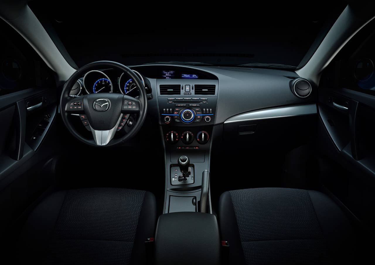 2012 Mazda3 SKYACTIV interior 6AT