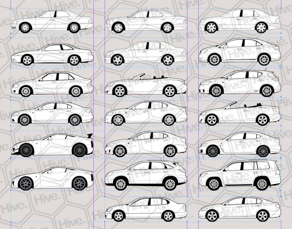 Hive illustrations: Lexus  All images used with permission from Joel Fletcher.