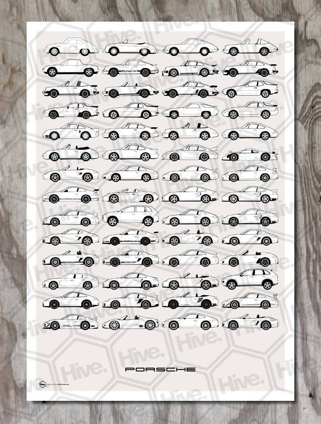 Hive illustrations: Porsche  All images used with permission from Joel Fletcher.