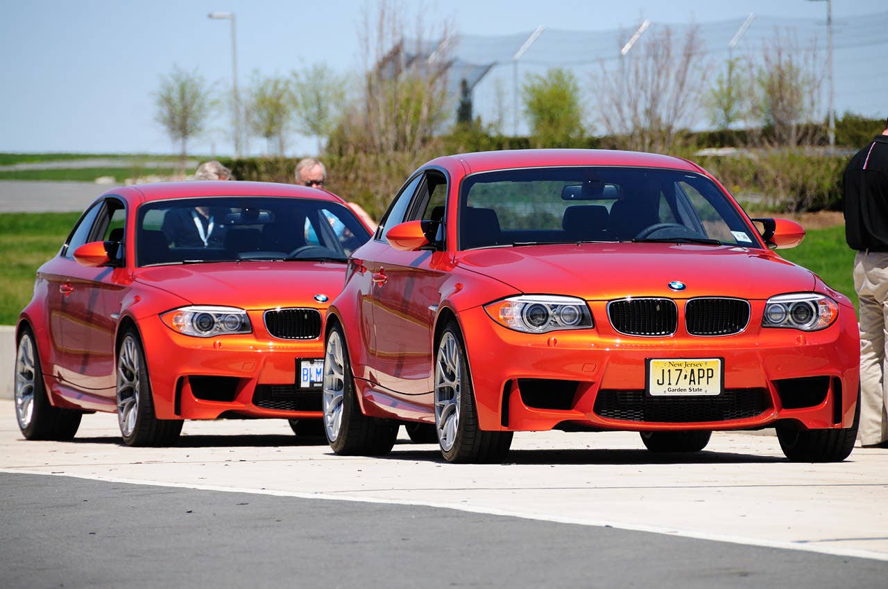2011 BMW 1 Series M Coupe front 3/4 view