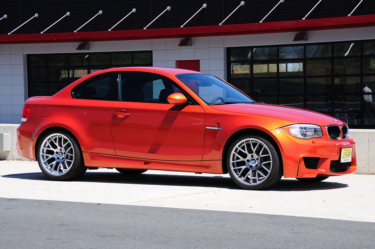 2011 BMW 1 Series M Coupe front 3/4 view