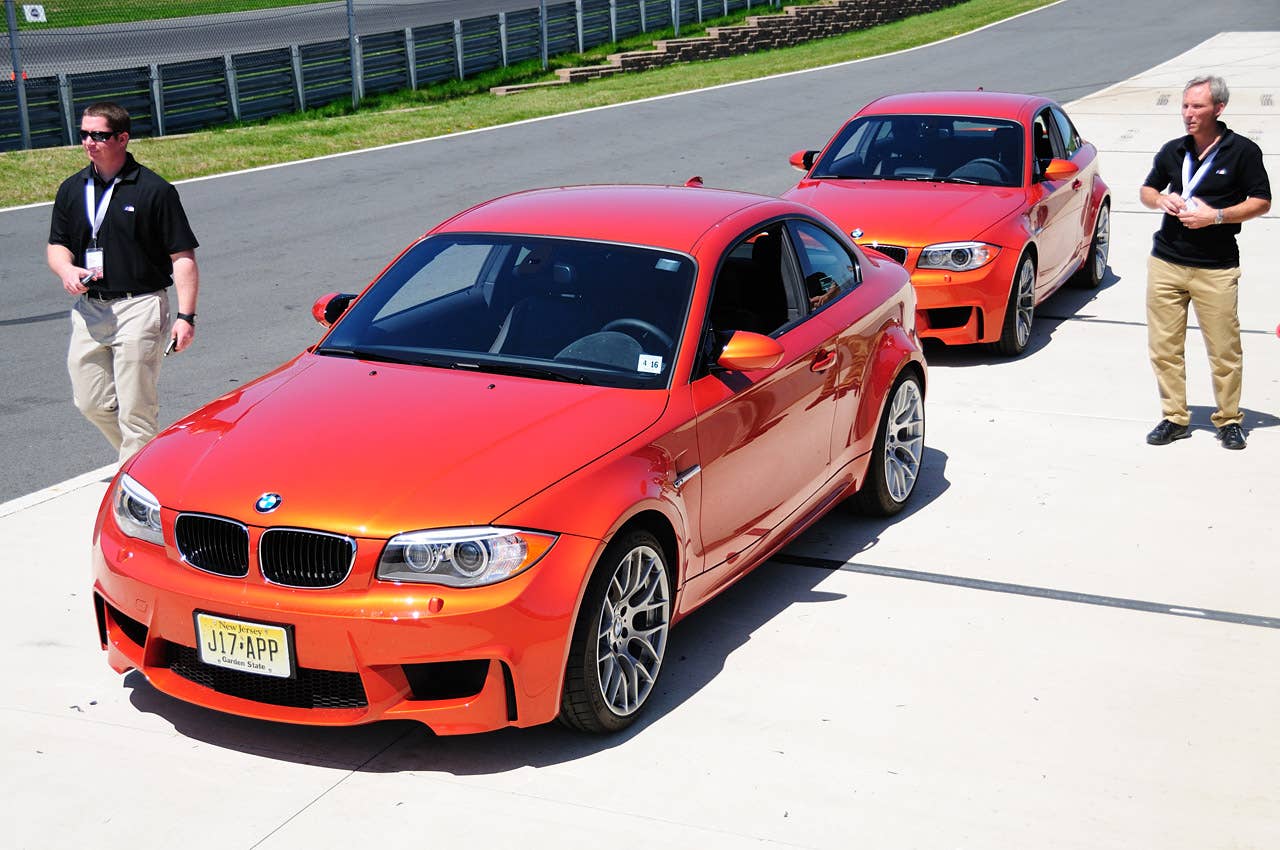2011 BMW 1 Series M Coupe front 3/4 view