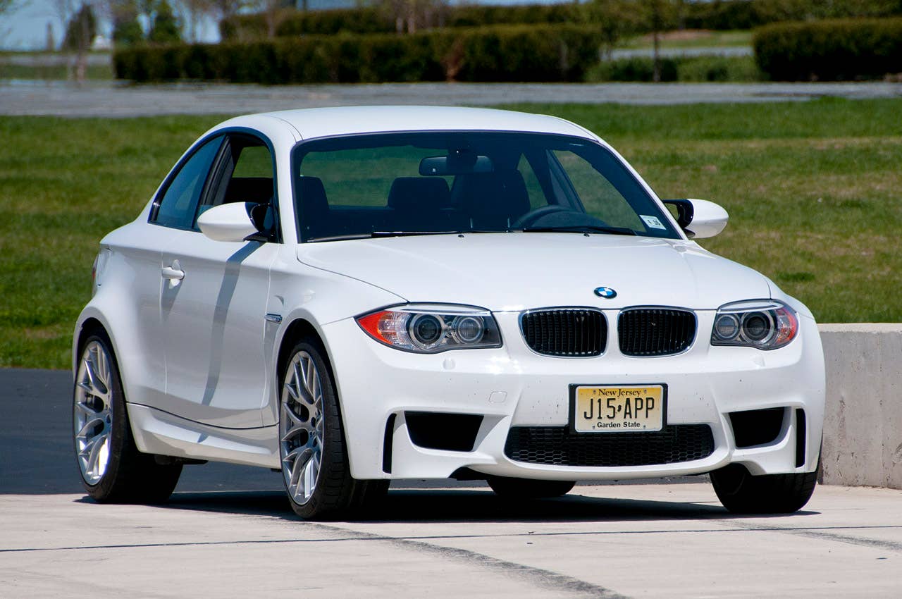 2011 BMW 1 Series M Coupe front 3/4 view