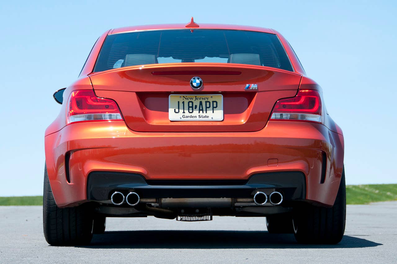 2011 BMW 1 Series M Coupe rear view