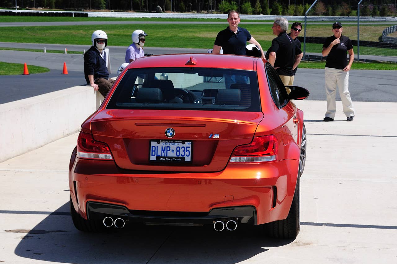 2011 BMW 1 Series M Coupe rear view
