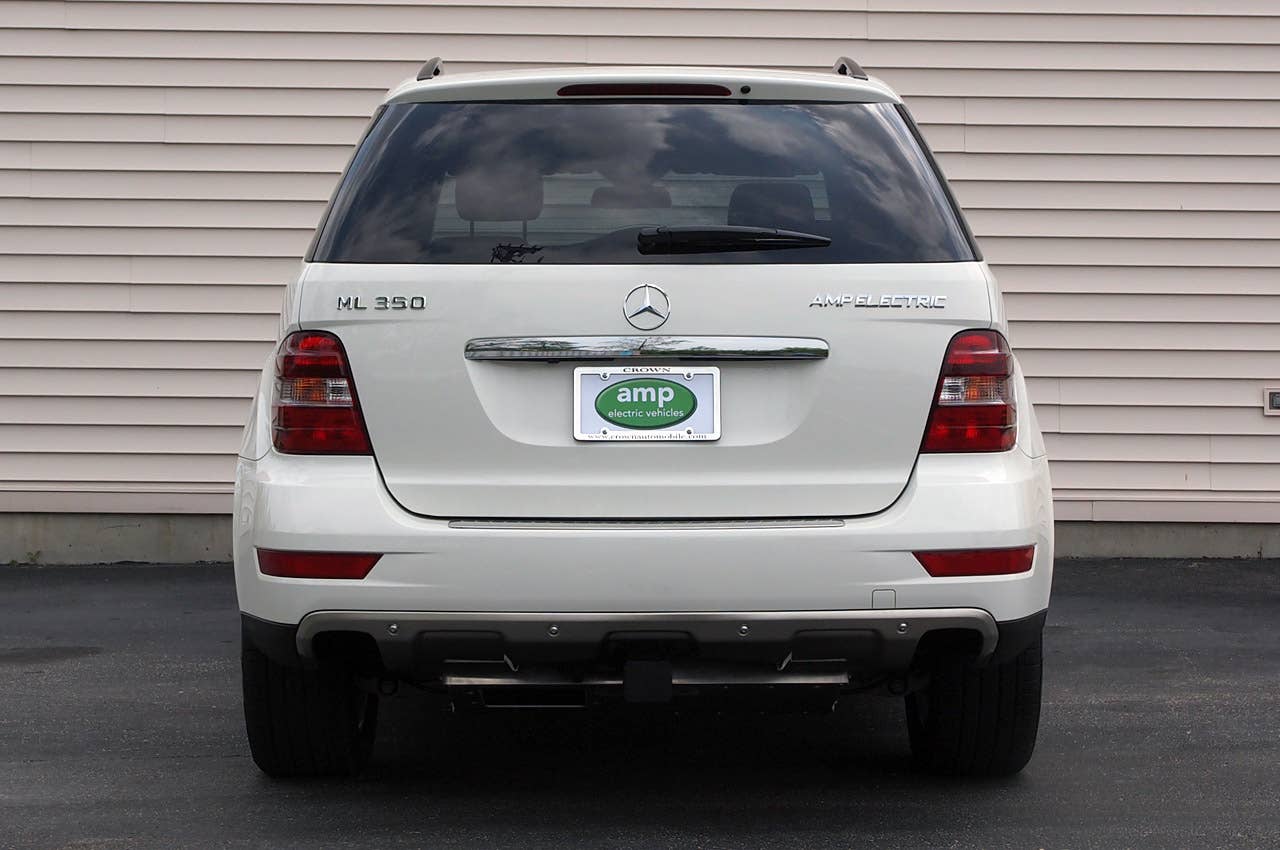Amp Electric Mercedes-Benz ML350 rear view