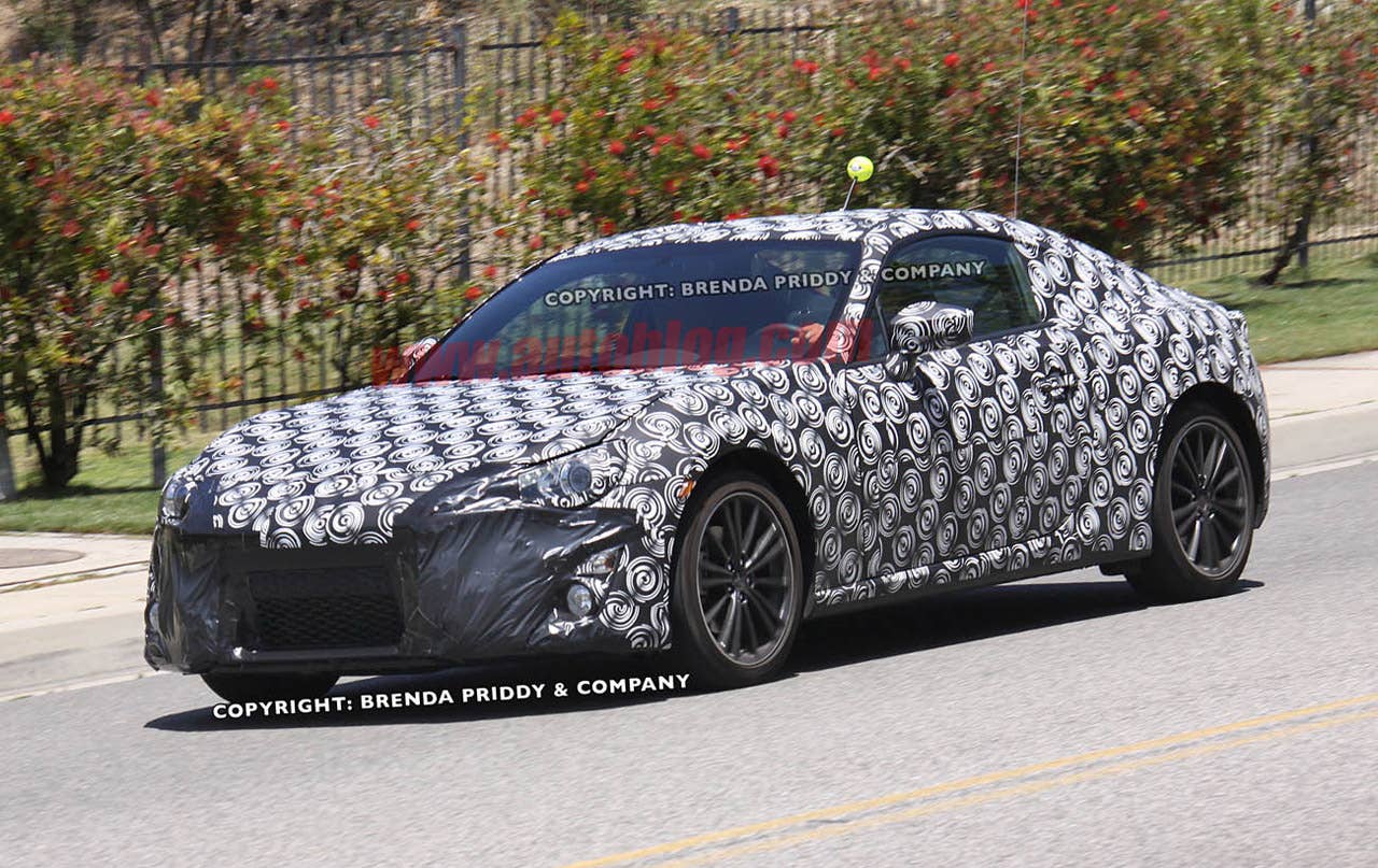 Spy Shots: Subaru Coupe
