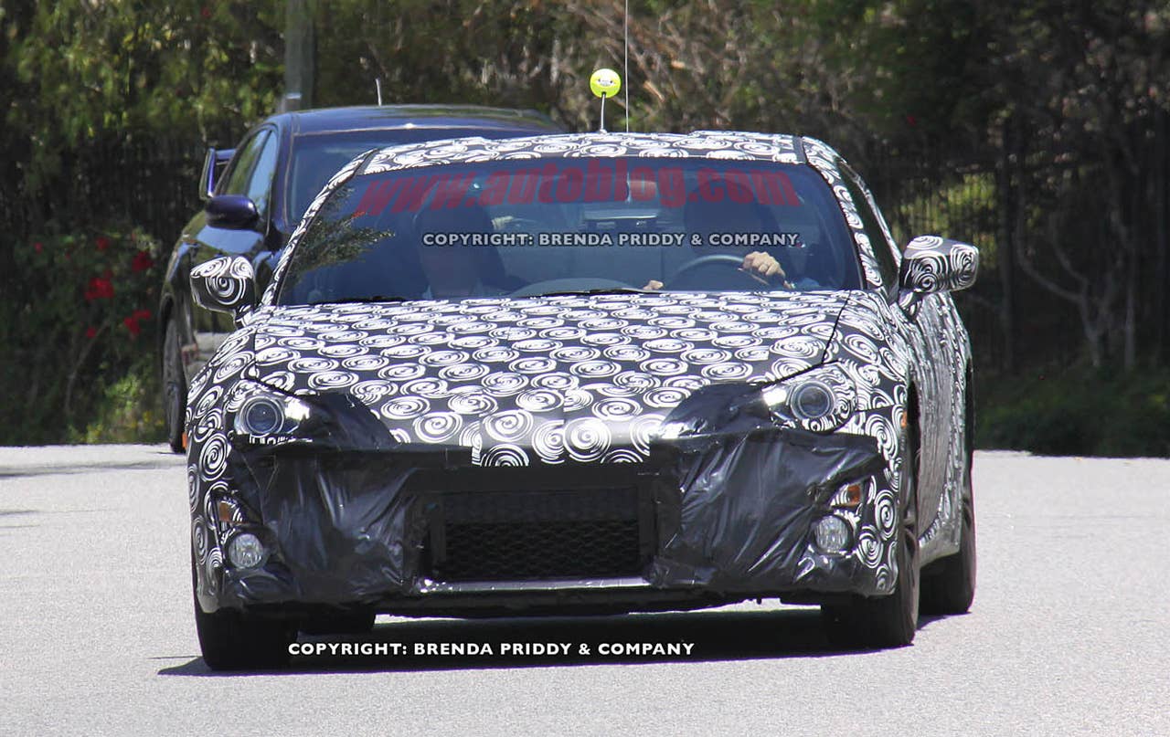Spy Shots: Subaru Coupe