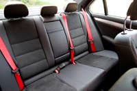2013 Mercedes-Benz C250 Sport rear seats