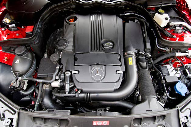 2013 Mercedes-Benz C250 Sport engine
