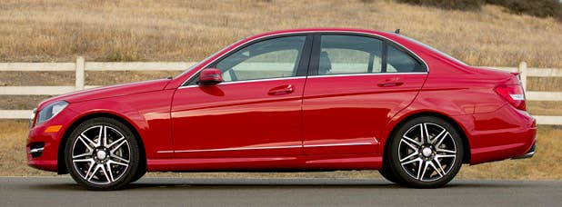 2013 Mercedes-Benz C250 Sport side view