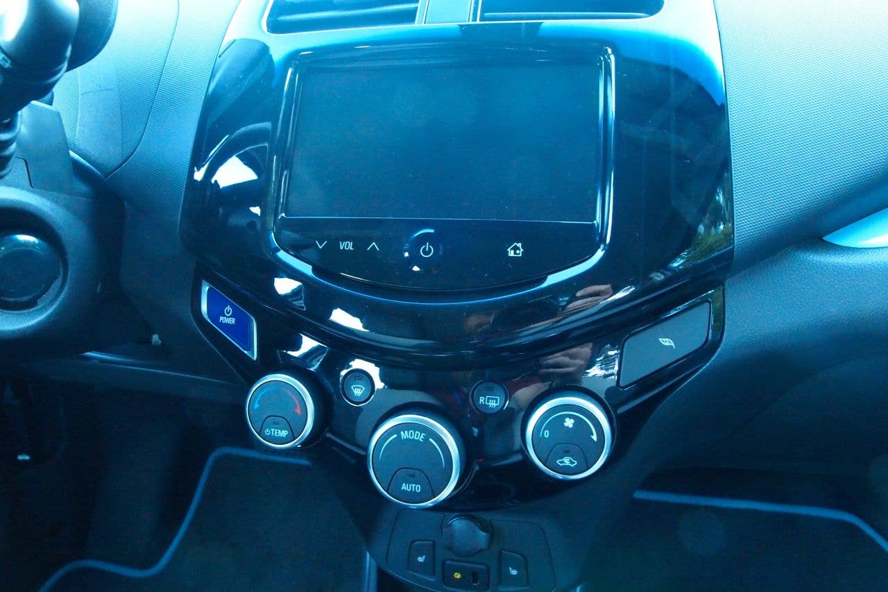 Chevy Spark EV dash