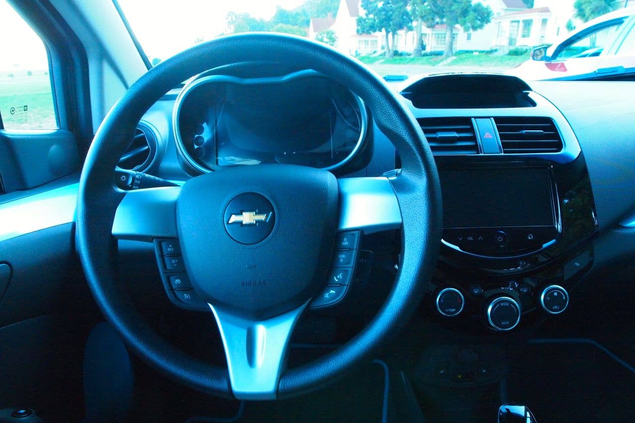 Chevy Spark EV dash