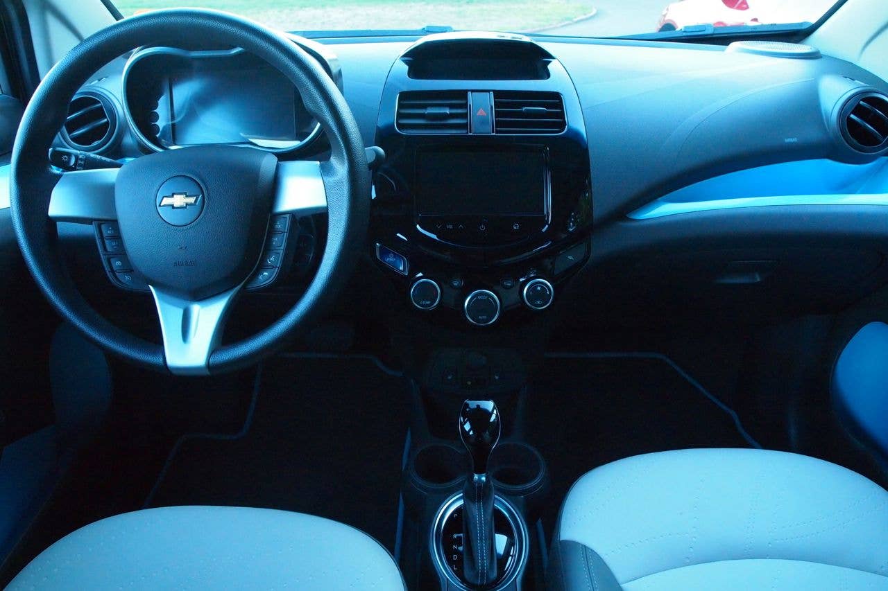 Chevy Spark EV dash