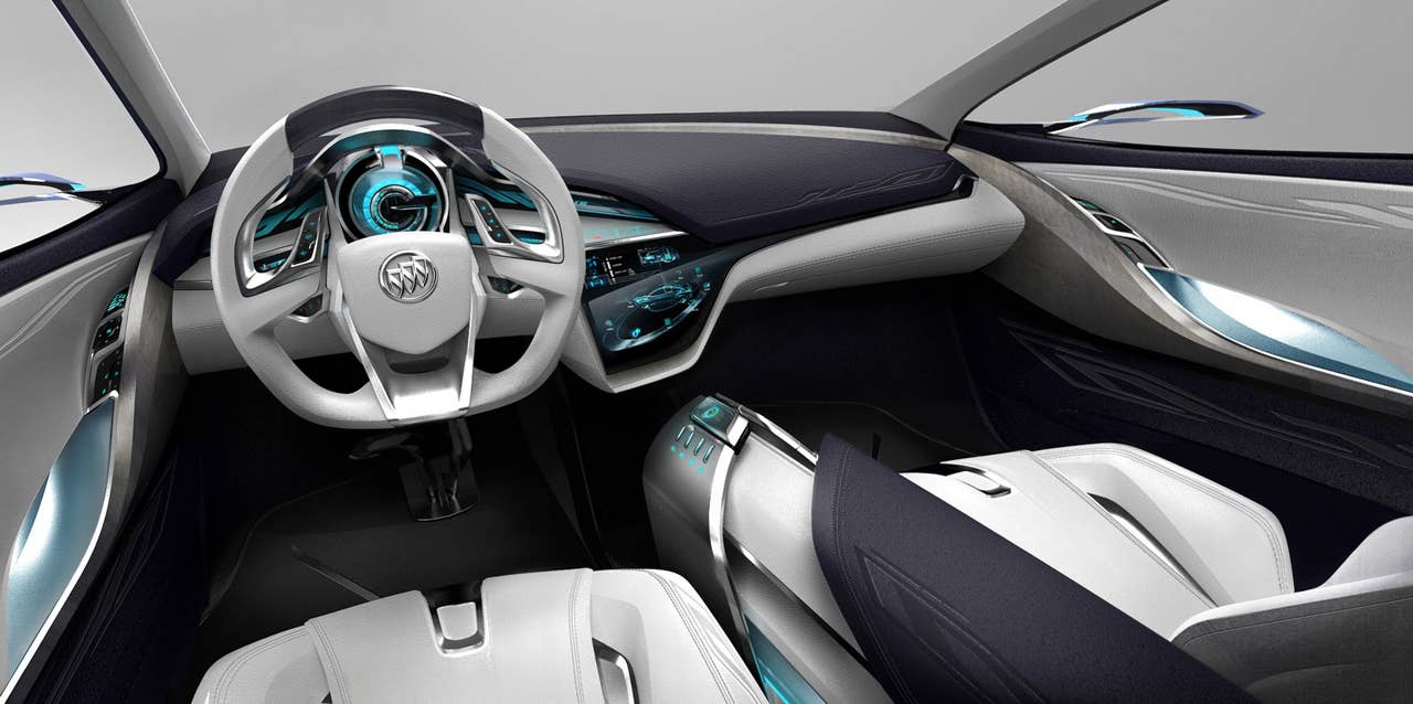 Buick Envision SUV Concept interior
