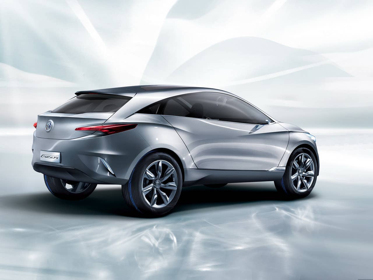 Buick Envision SUV Concept rear 3/4