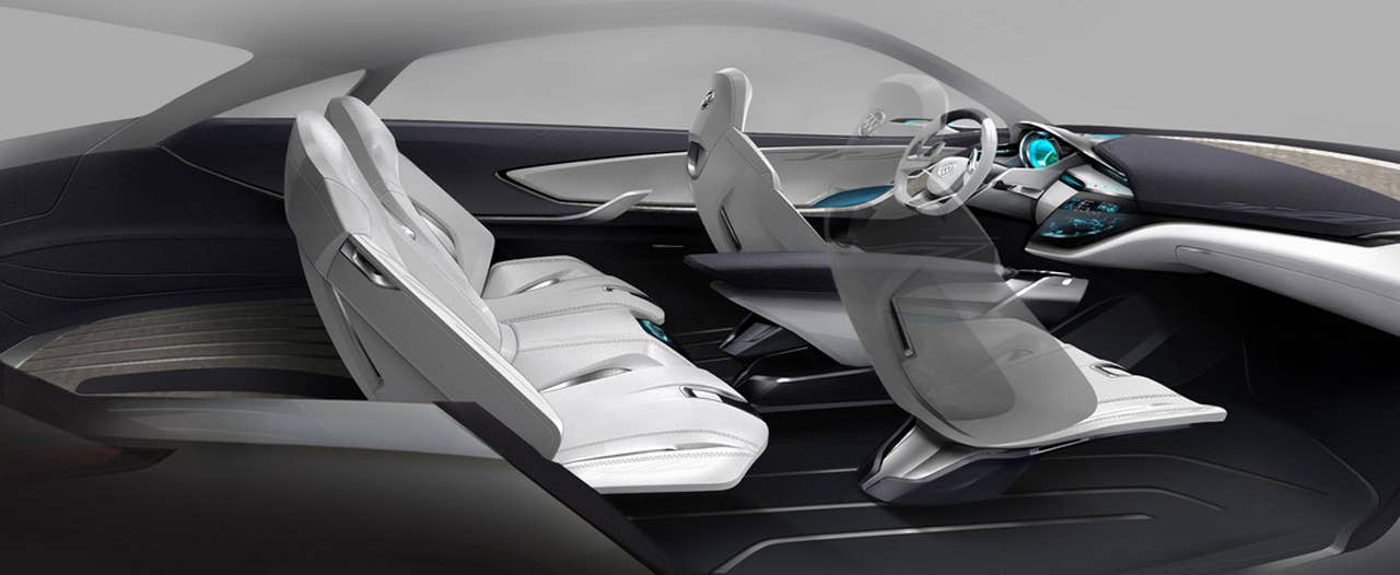 Buick Envision SUV Concept interior