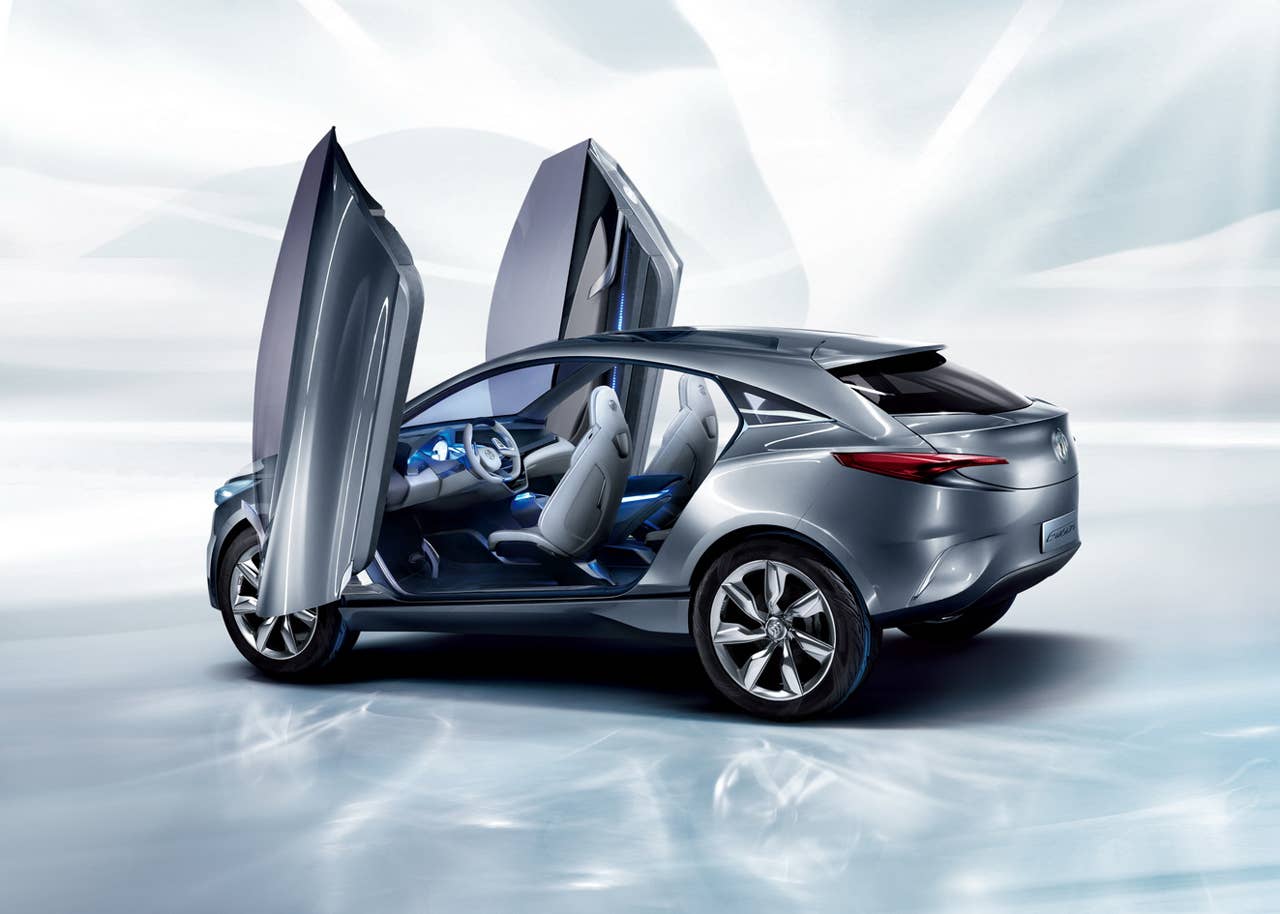 Buick Envision SUV Concept doors open