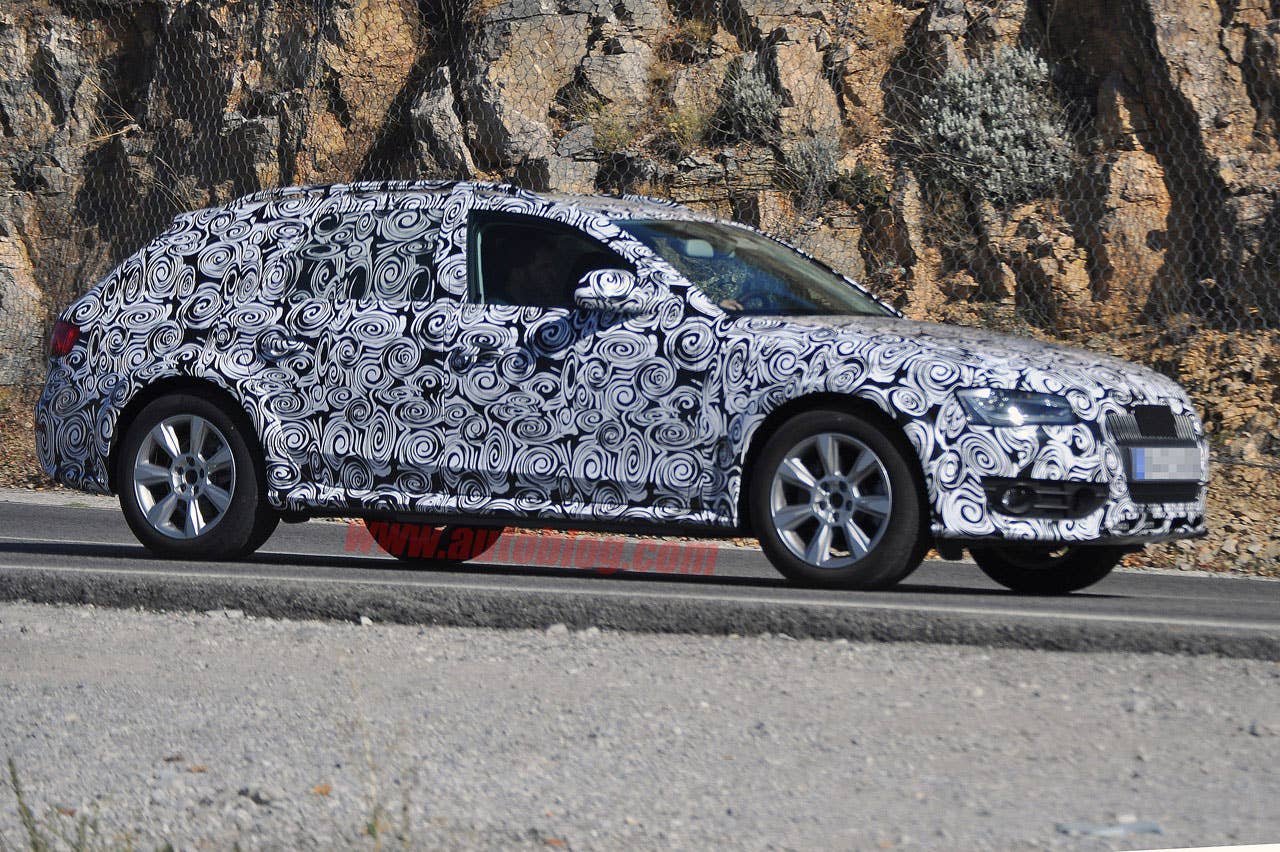 Audi A4 Allroad Spy Shots front 3/4