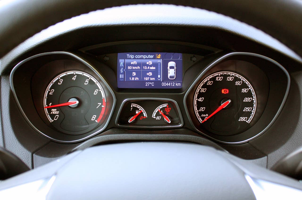 2013 Ford Focus ST gauges