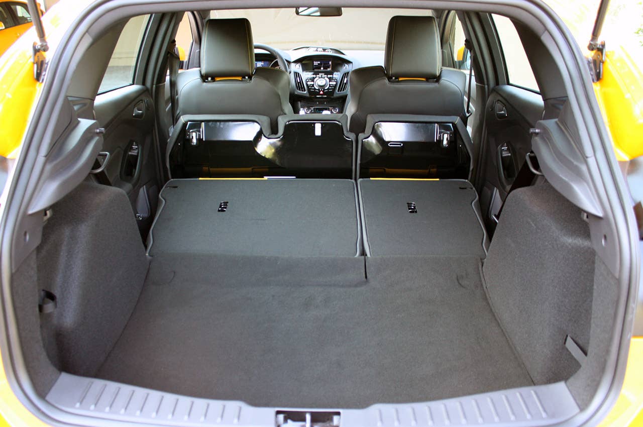 2013 Ford Focus ST rear cargo area