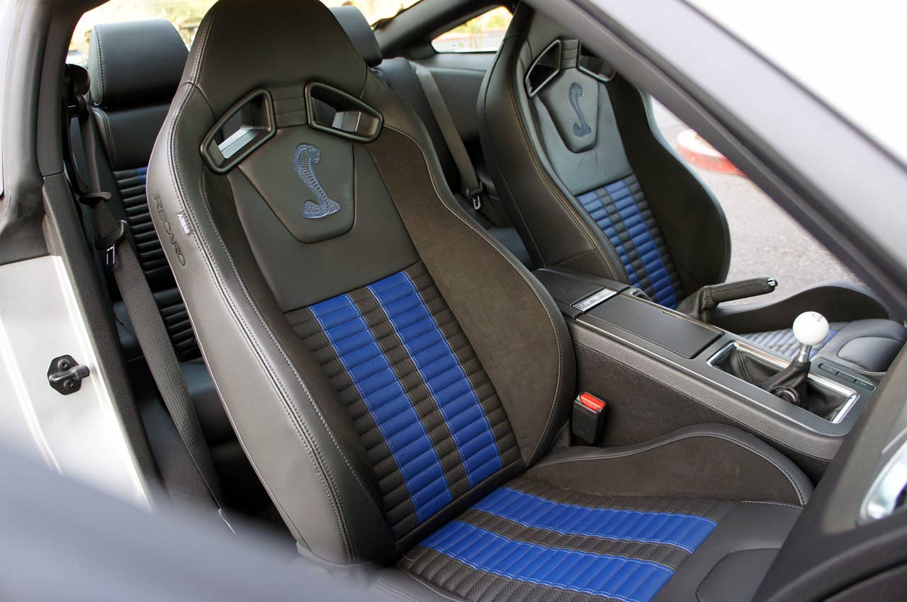 2013 Ford Shelby GT500 front seats