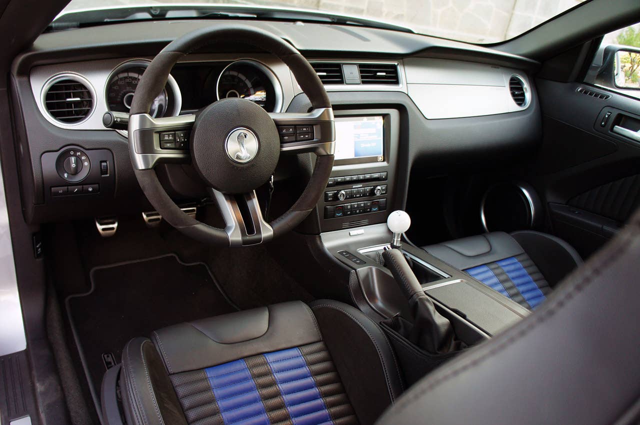 2013 Ford Shelby GT500 interior